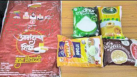 Diwali faral in ration scheme