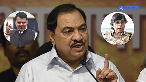 Eknath Khadse: भेट झाल्यानंतर लगेच क्लिनचिट मिळाली? रश्मी शुक्ला प्रकरणावर खडसेंचा गौप्यस्फोट