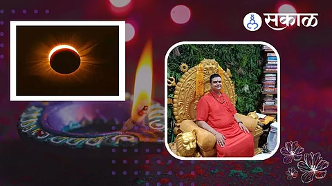 Diwali Festival Surya Grahan Solar Eclipse