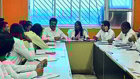 MLA suresh bhole metting