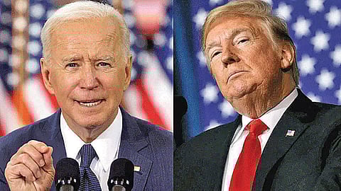 joe biden and donald trump