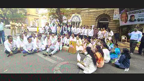 ncp women agitation