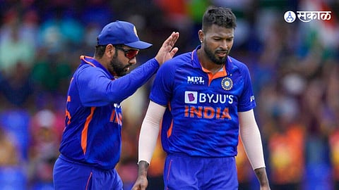 hardik pandya and rohit sharma