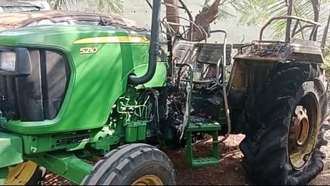 Satara Sugarcane Rate Agitation