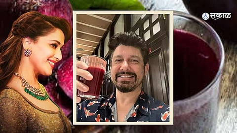 Shriram Nene Health Tips : संपूर्ण व्हिटॅमिनसाठी 'धकधक गर्ल' माधुरीचा नवरा पितो हे ज्यूस