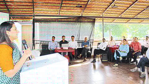 Nashik ZP CEO Ashima Mittal In meeting