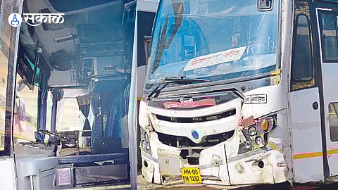 broken headlight despite the long journey of 'Shivashahi' & Absence of first aid box in Shivshahi bus.