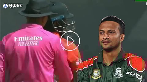 Umpire Push Bangladesh Skipper Shakib Al Hasan