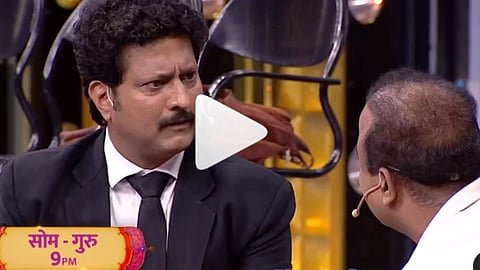 actor Jitendra Joshi participate in maharashtrachi hasyajatra skit for promotion of his godavari movie