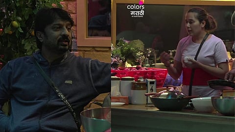 Big Boss Marathi 4: Kiran Mane, Tejaswini Lonari and Prasd discussion.