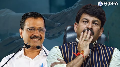 Arvind kejriwal manoj tiwari manish sisodia