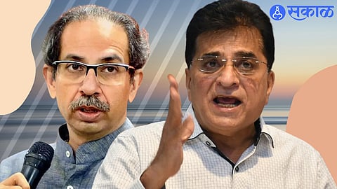 Kirit Somaiya on Uddhav Thackeray
