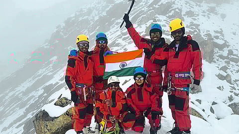 Anand Bangar with his crew