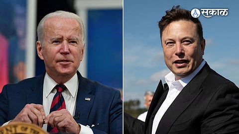 Elon musk and joe biden