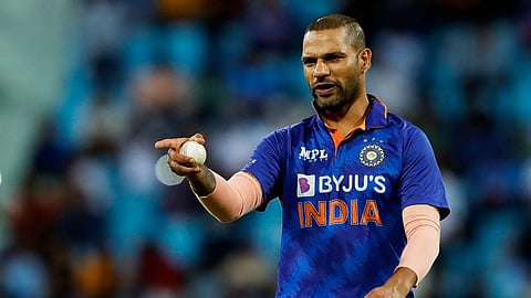 Shikhar Dhawan IND vs NZ 3rd ODI