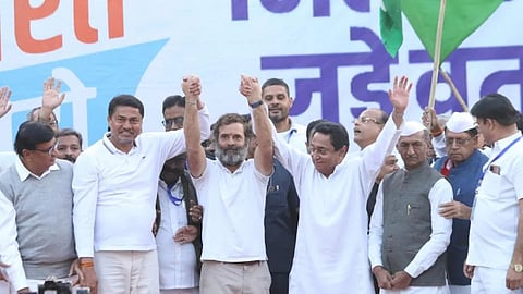 Bharat Jodo Yatra in Khargone Madhya Pradesh