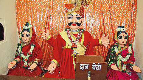 Khandoba temple hill