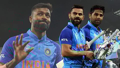 Hardik Pandya Virat Kohli Suryakumar Yadav