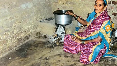 After the death of Mrdungacharya, the wife was starved