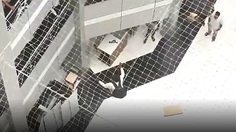 police inaction in girlfriend rape case upset Man jumps from 6th floor Mantralaya building