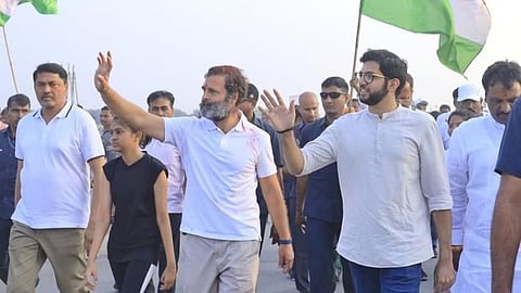 Bharat Jodo Yatra: आदित्य ठाकरे राहुल गांधींसोबत! 'भारत जोडो यात्रे'त लावली हजेरी