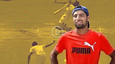 Waseem Bashir Bowling Video