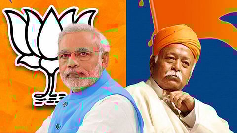 Mohan Bhagwat Narendra Modi
