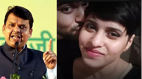 devendra Fadnavis and Shraddha walker