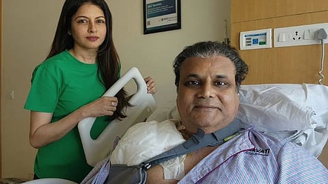 Bhagyashree’s husband Himalaya undergoes ‘major’ shoulder surgery; shares an update