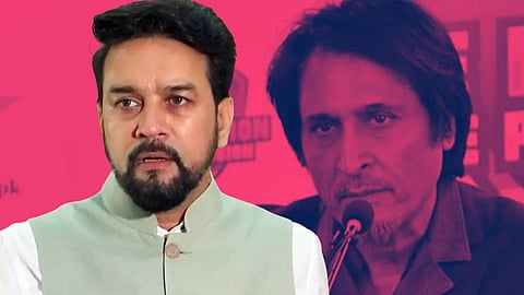 Anurag Thakur Reaction Over Ramiz Raja