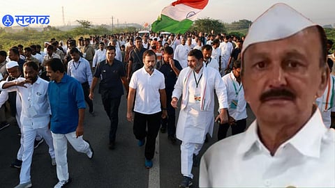 Bharat jodo yatra in Maharashtra Krishna kumar pandey heart attack