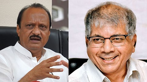 Ajit Pawar Prakash Ambedkar