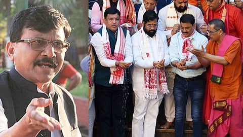 Snajay Raut and Eknath Shinde