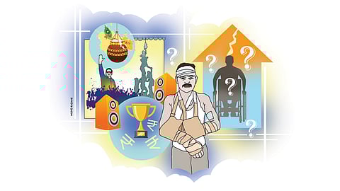 कुणाच्या खांद्यावर कुणाचे ओझे