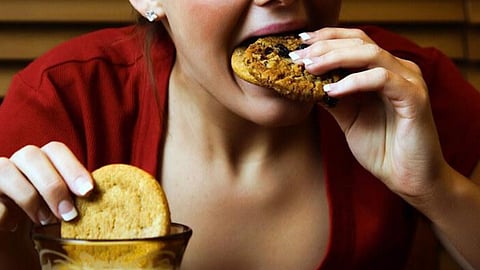 Over Eating Women