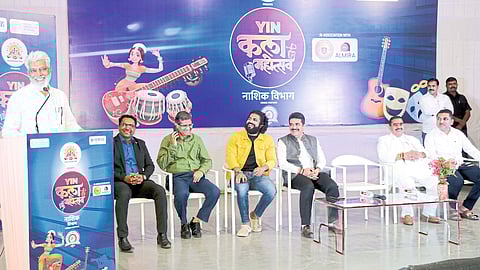 Grand inauguration by Dada Bhuse and presence of Chinmay Udgirkar