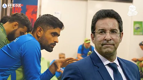 Wasim Akram is very angry with Babar Azam
