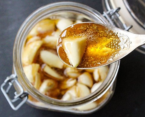 Garlic Honey Health tips