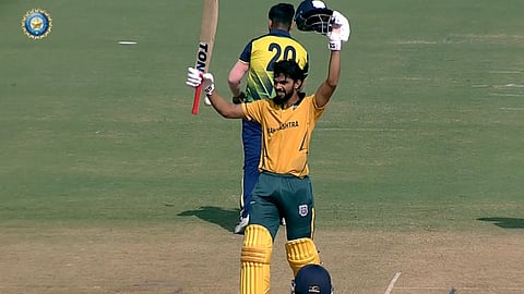 Vijay Hazare Trophy Maharashtra Vs Saurashtra Final