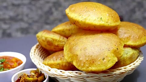 Rava Batata Puri Recipe