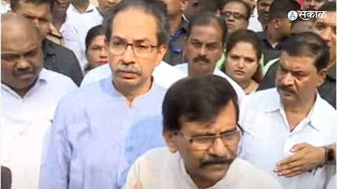 Uddhav Thackeray Sanjay Raut