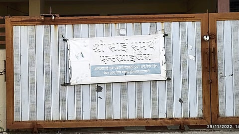 Harshal More of Pragati Society here used to make drones and the house sealed by the police.