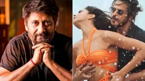 Vivek Agnihotri takes dig at Besharam Rang in video