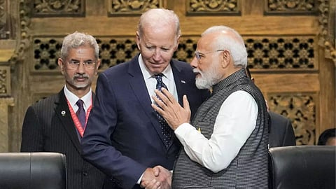 Joe Biden Narendra Modi