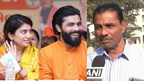 Cricketer Ravindra Jadeja Anirudh Singh Jadeja