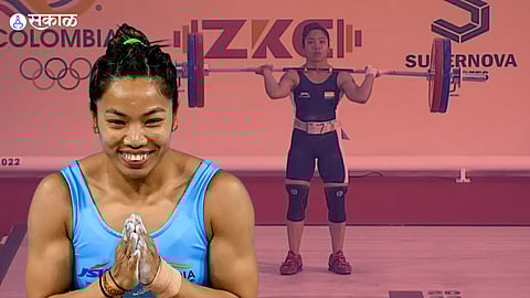 Weightlifter Mirabai Chanu wins silver medal at World Championships with a total weight of 200kg kgm00
