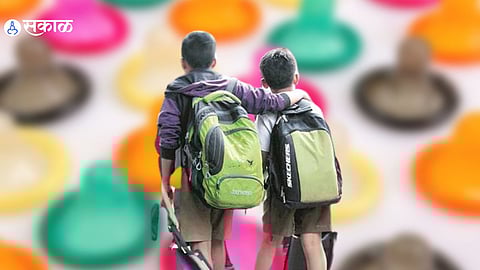 School Bags Students Condoms Cigarettes Lighters Cash Bengaluru