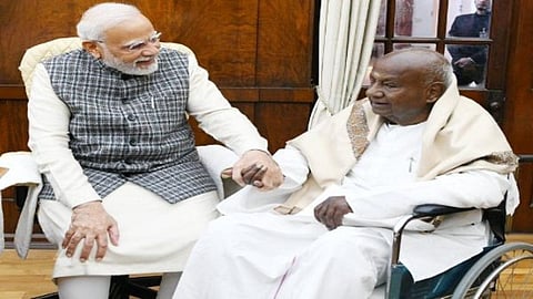 HD Deve Gowda letter to PM Modi