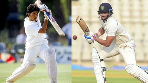 Arjun Tendulkar Equals Sachin Tendulkar