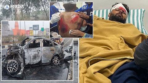 Cricketer Rishabh Pant Car Accident